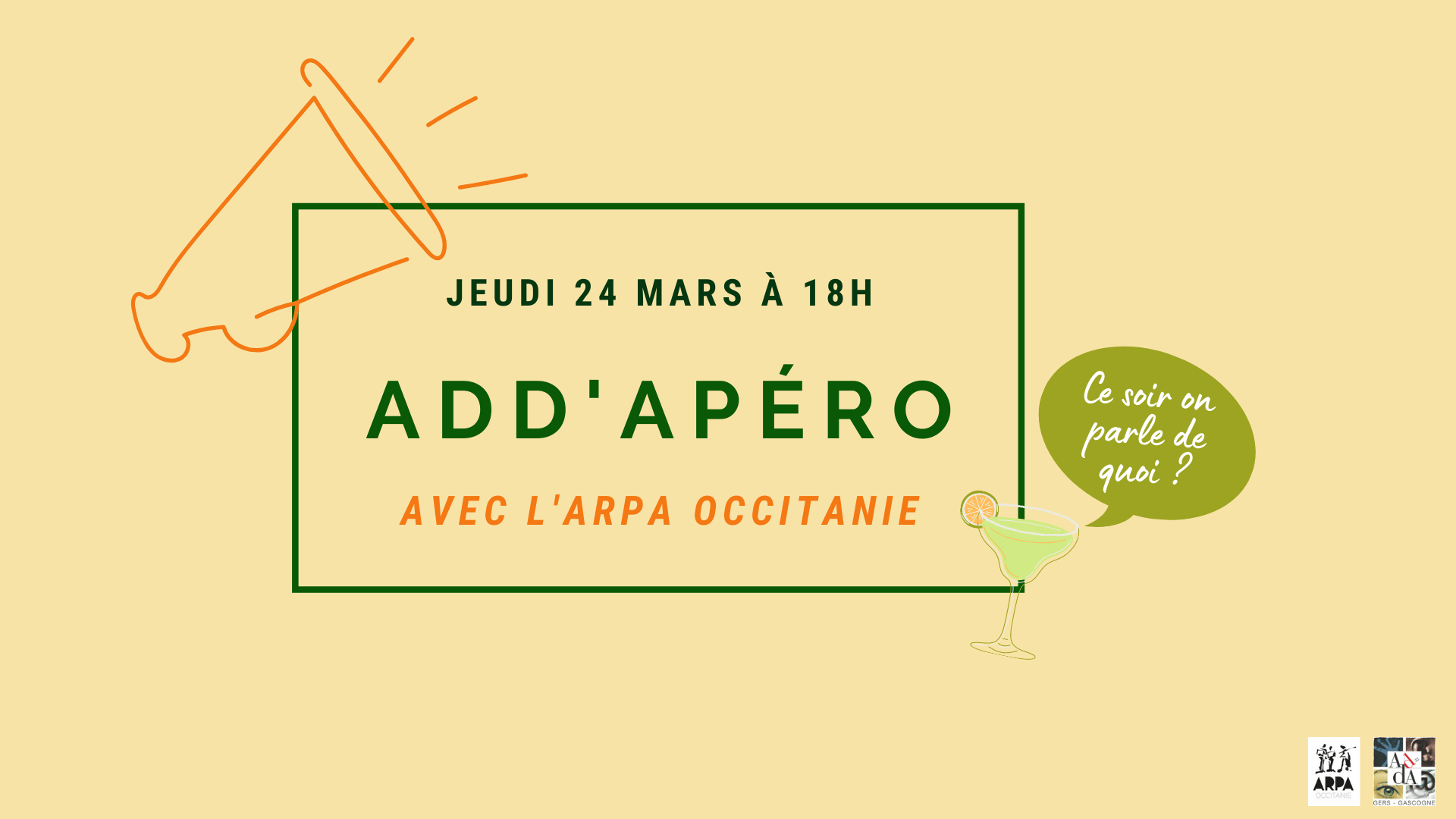 Add&rsquo;Apéro avec l&rsquo;Arpa Occitanie