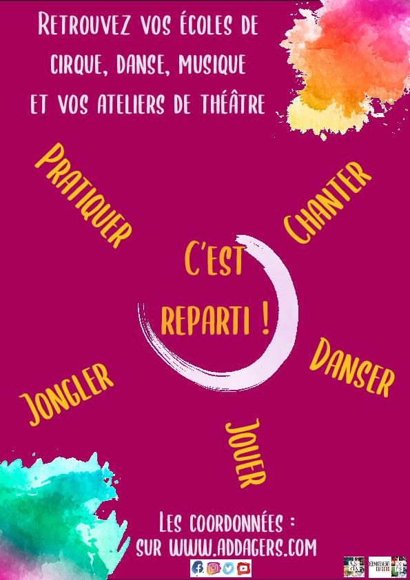 Rentrée & enseignements artistiques : Nouvelle campagne de communication et de valorisation