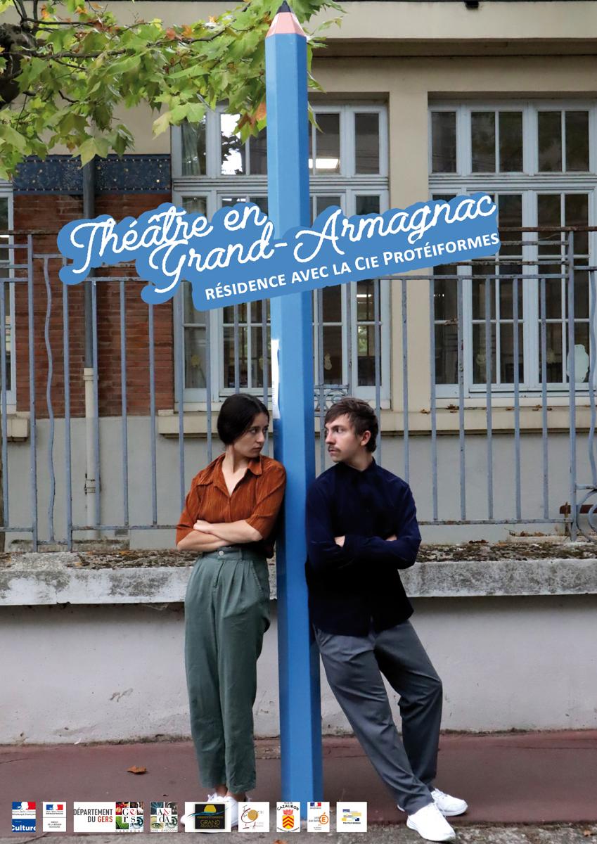 Théâtre contemporain en Grand Armagnac