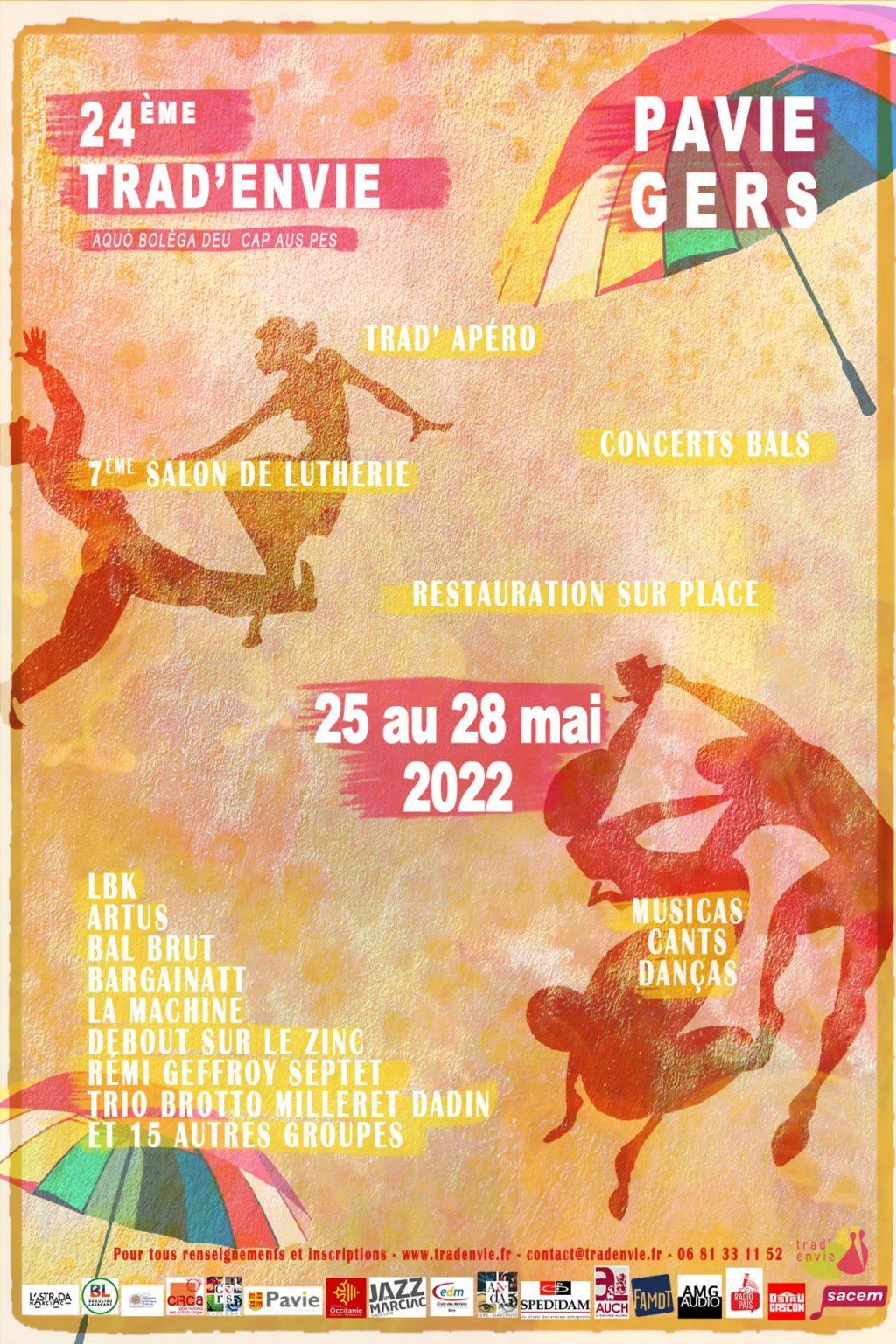 Les stages du 24ème festival Trad&rsquo;Envie à Pavie