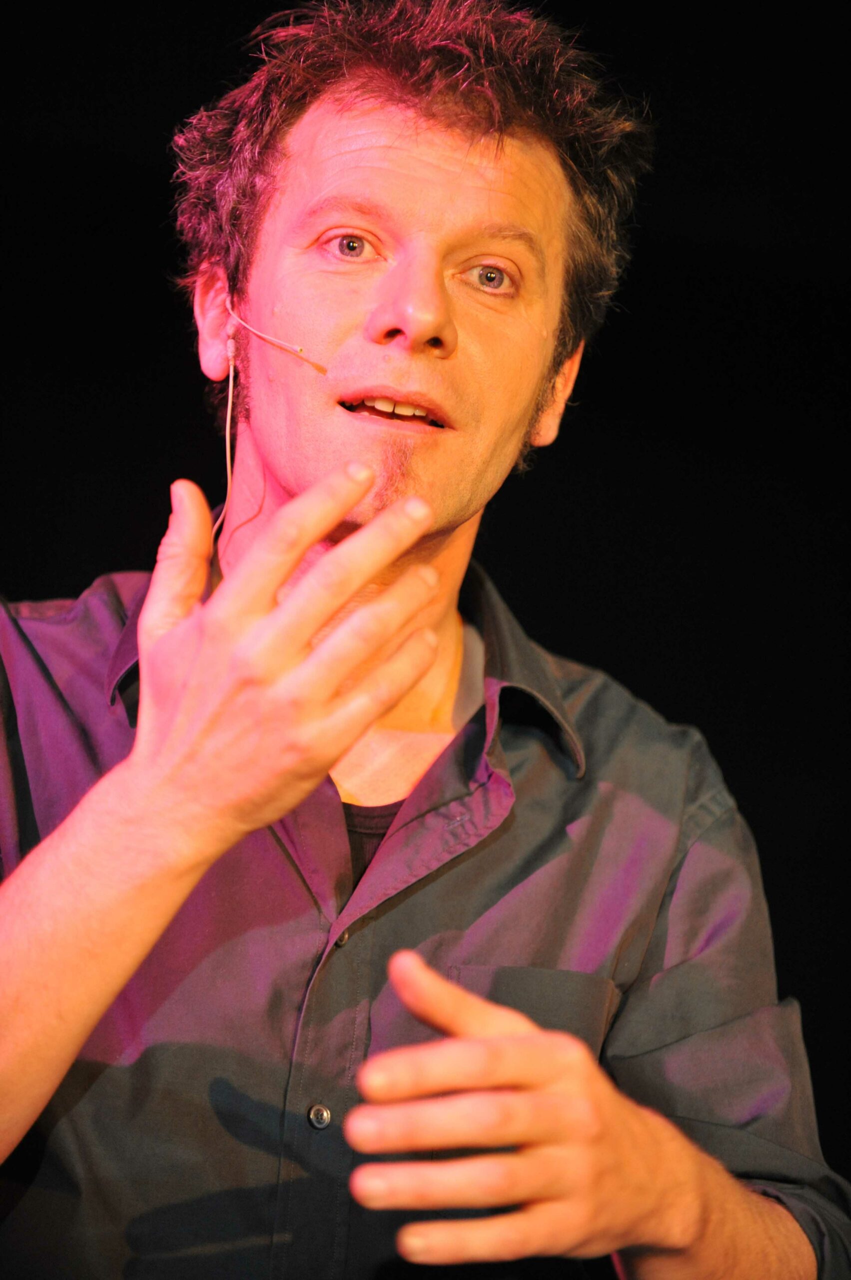 Portrait d&rsquo;artiste – Fred David – Cie Monde à part