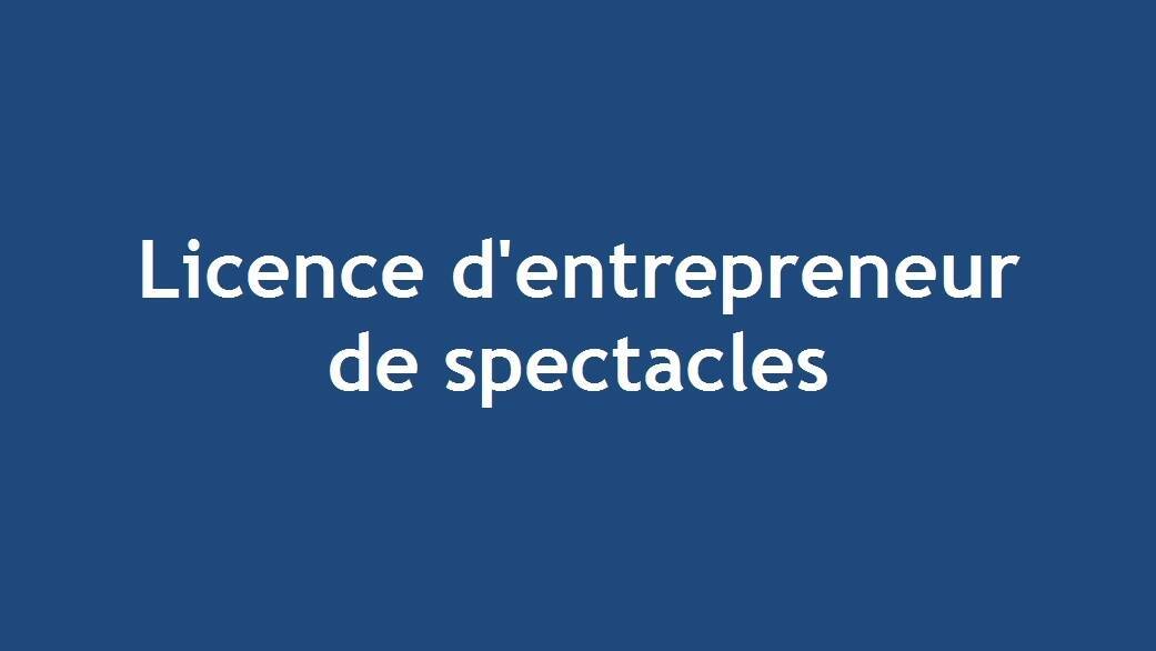 Déclaration d&rsquo;activité d&rsquo;entrepreneur de spectacles vivants