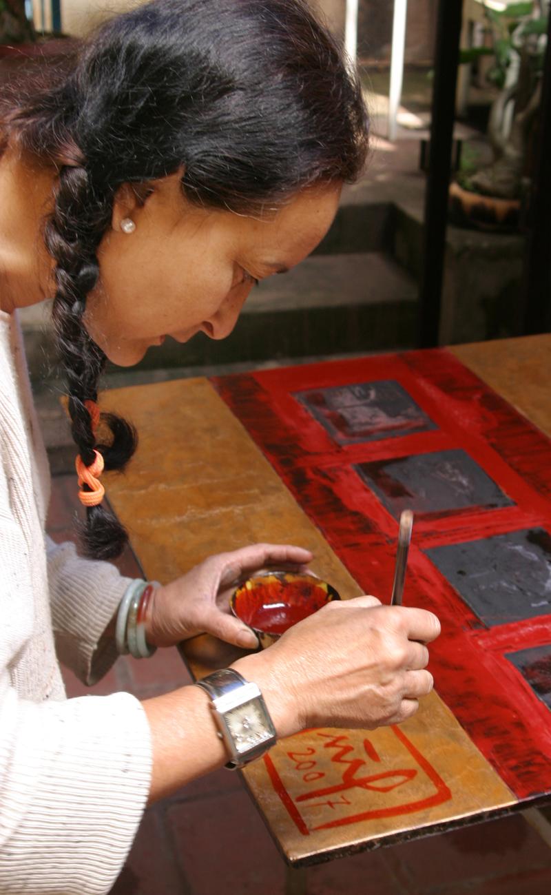 Portrait d&rsquo;artiste – Michell Pontié