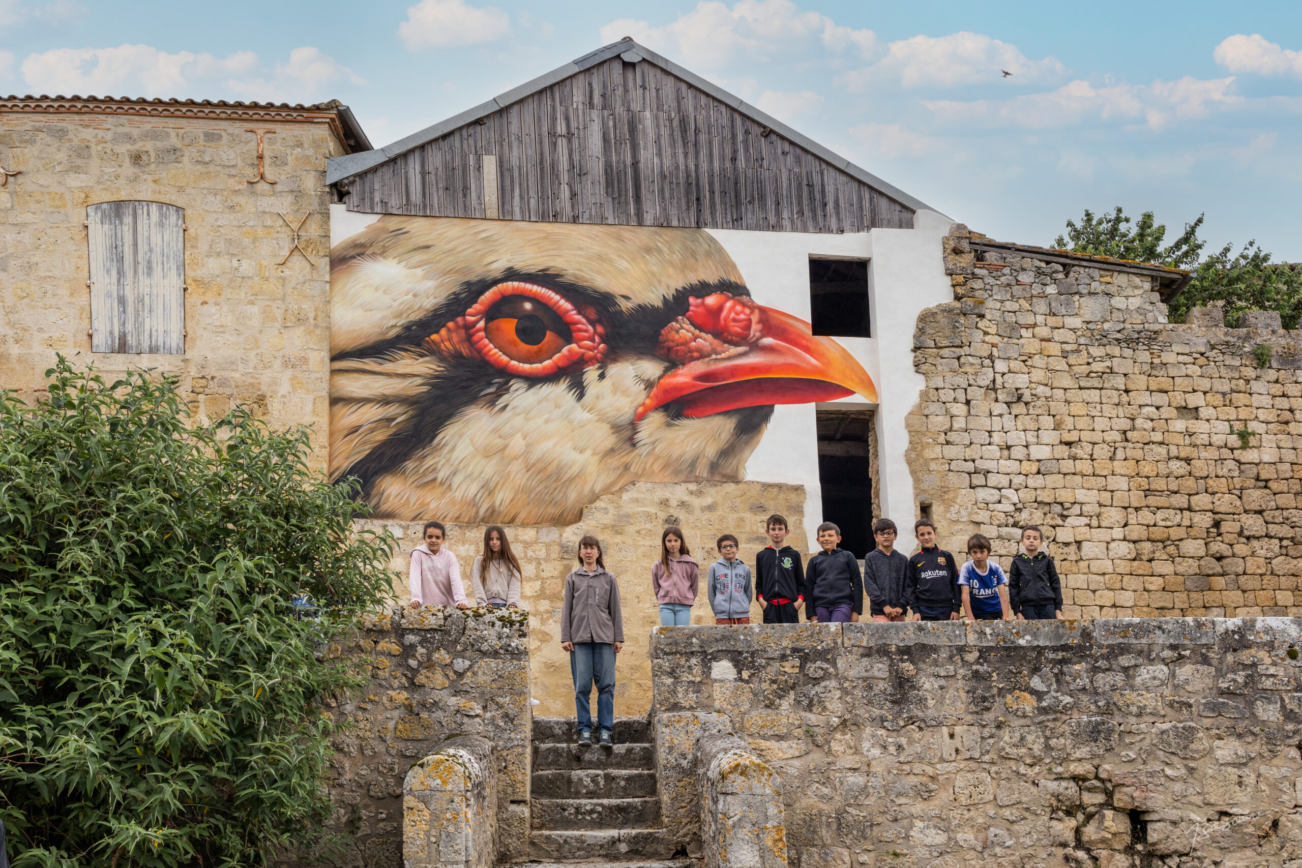 19ème œuvre des Itinéraires Artistiques du Pays Portes de Gascogne – Résidence de l’artiste Adèle Renault